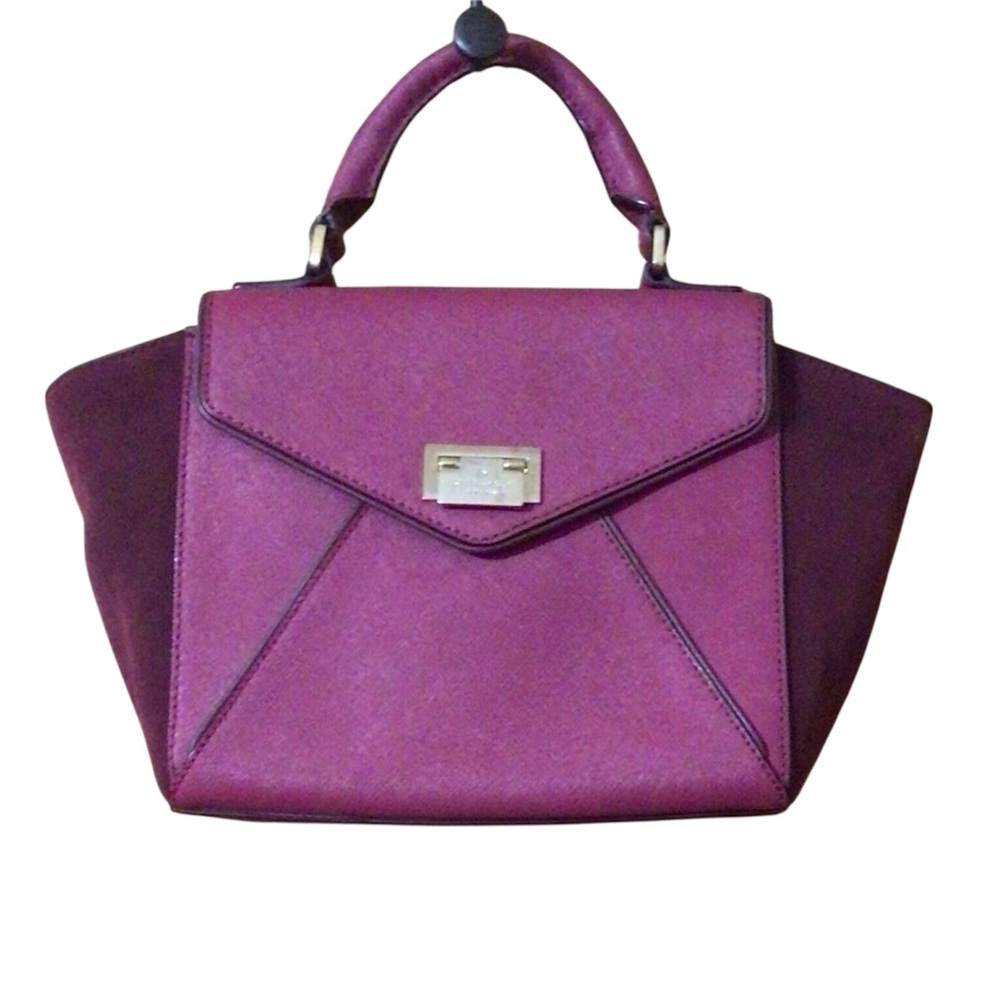 EUC Kate Spade New York Wesley Place Suede Laurel Handbag